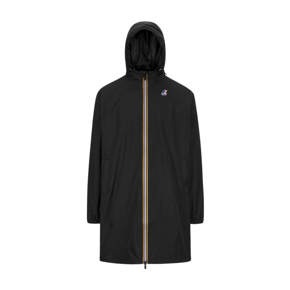 K-Way Herren Schwarz - Le Vrai 4.0 Eiffel East Parka - Coats - K - 2XL