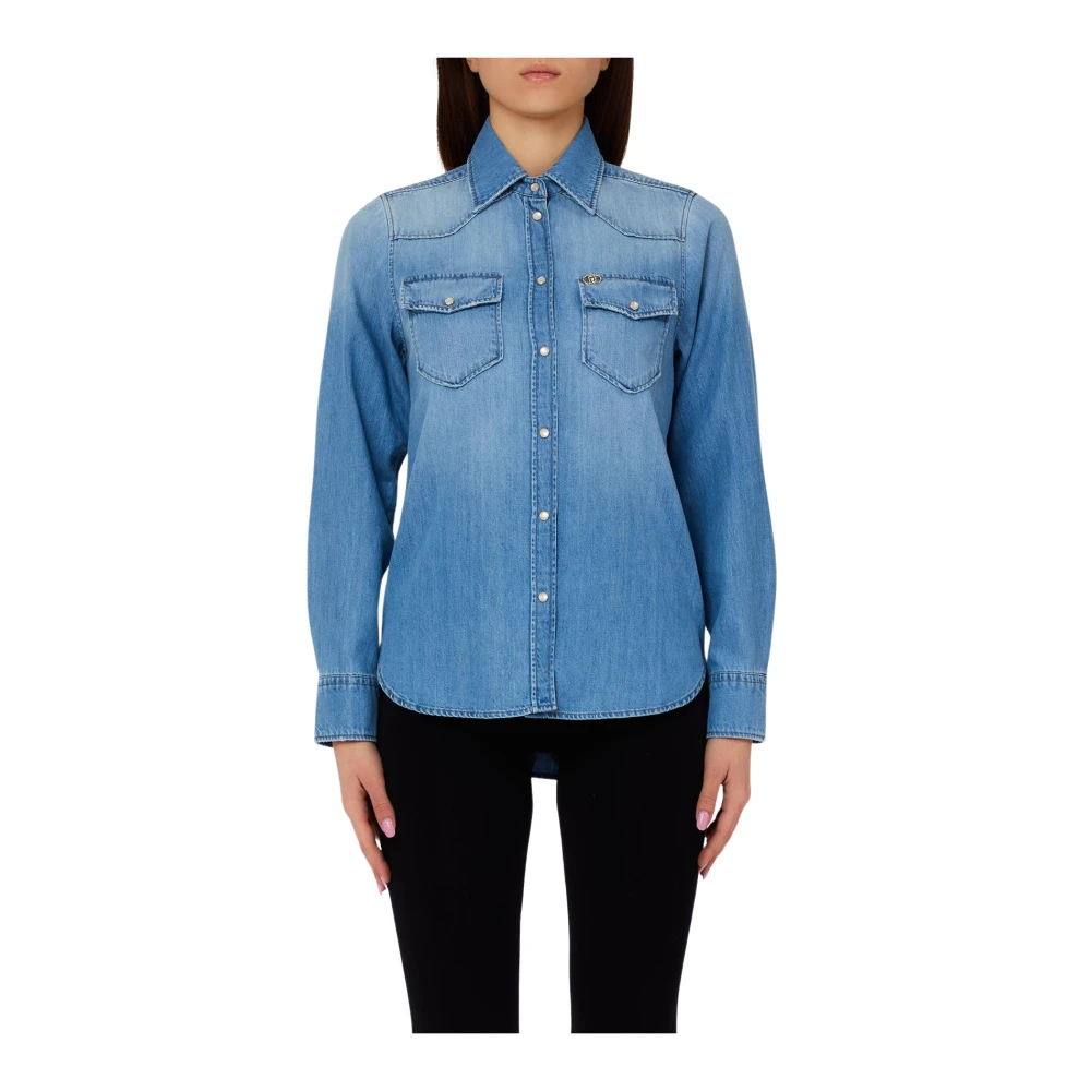 Liu Jo Damen Blau - Bluse - Blouses & Shirts - Xl