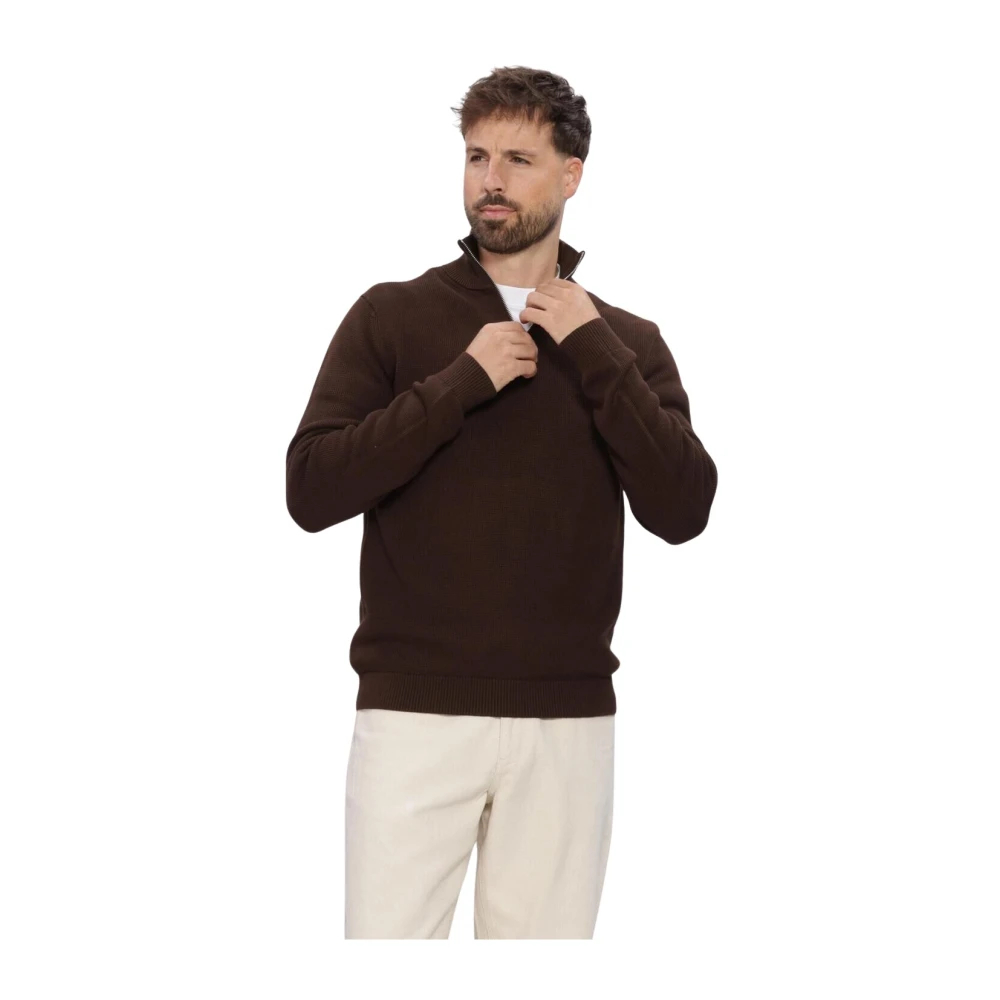 Selected Homme , Herren, Strickwaren, Braun, 2XL - Bild 6