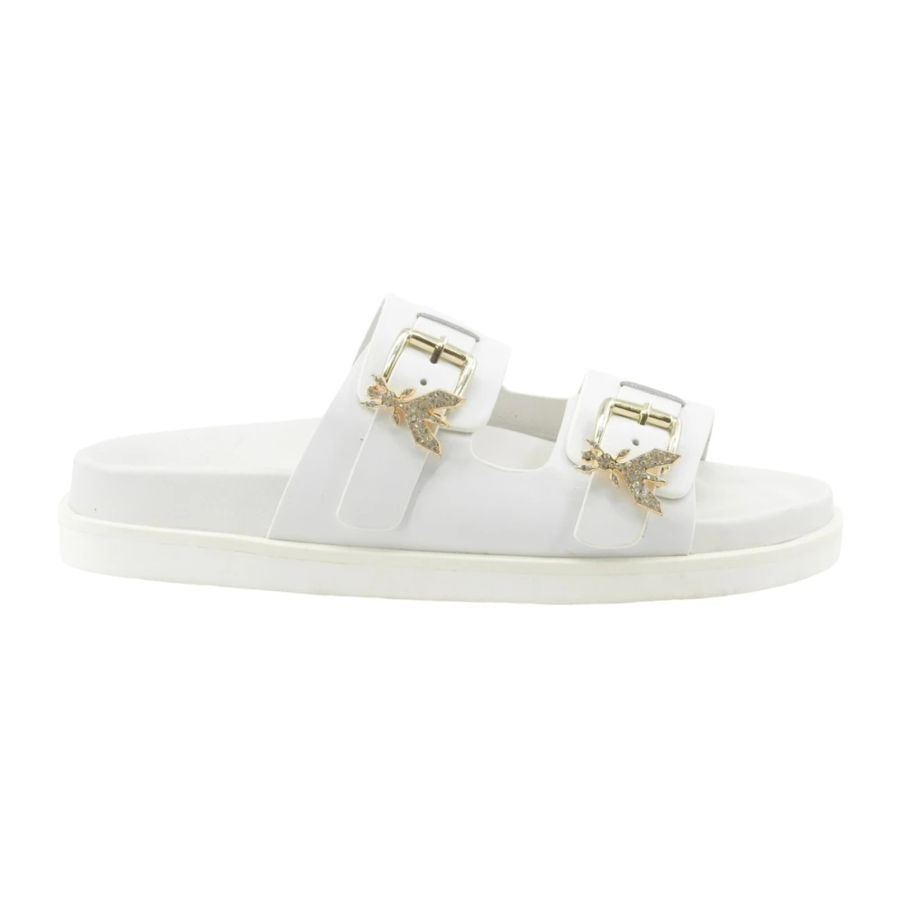 Patrizia Pepe Damen Weiß - Sliders - Shoes - 36 Eu