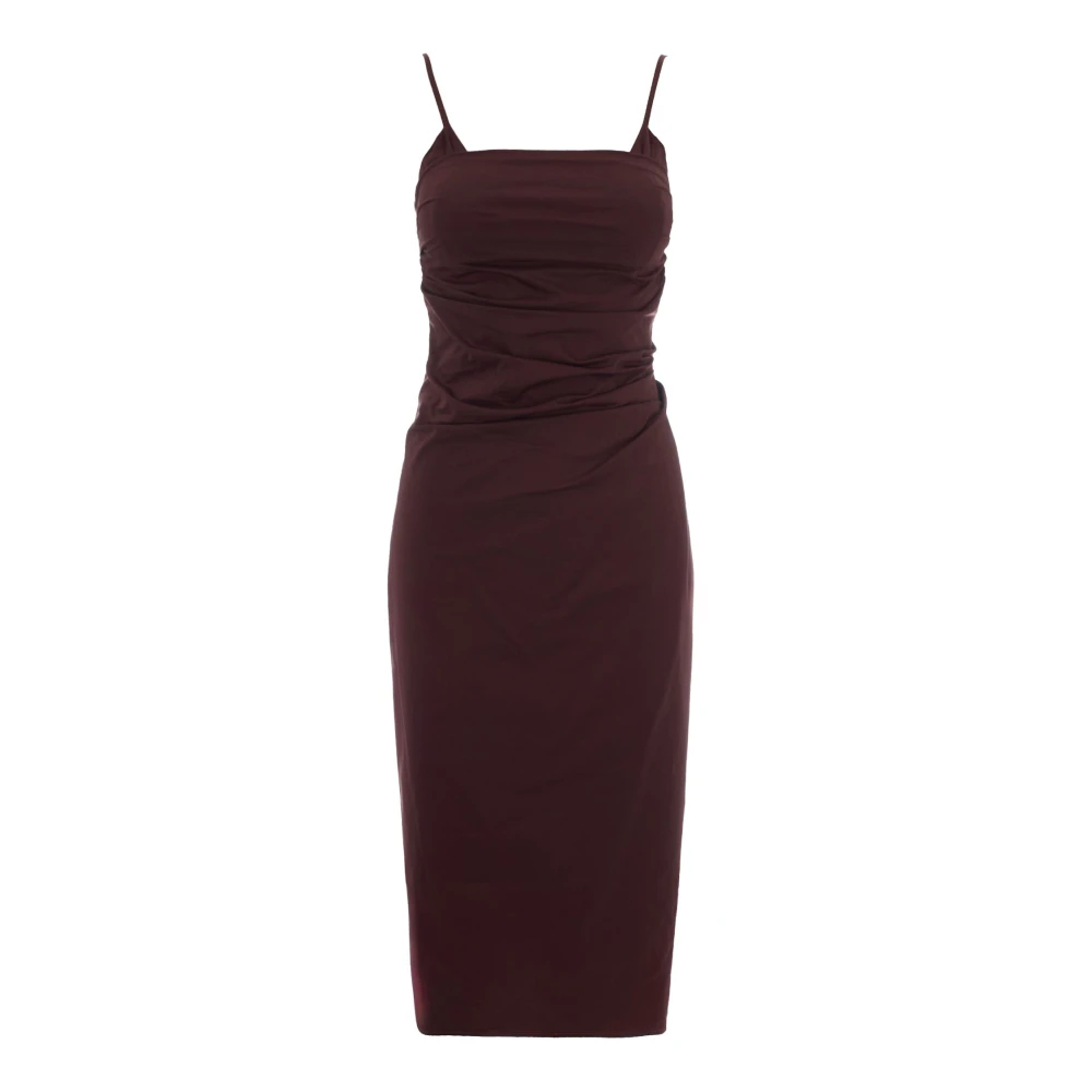 Patrizia Pepe Damen Braun - Midikleider - Dresses - S