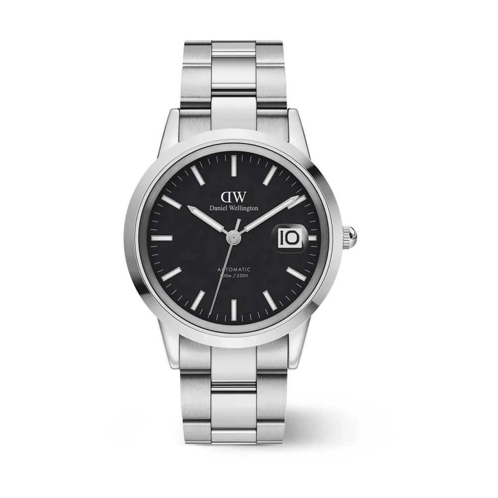 Daniel Wellington DW Uhr Iconic Link Automatic 40mm Silver - Bild 3