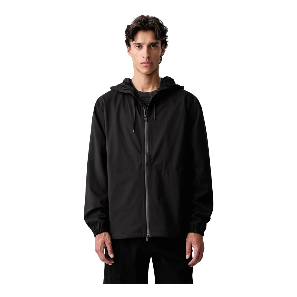 Rains Herren Schwarz Suva Hardshell Jacket | Rainwear | | S - Bild 5