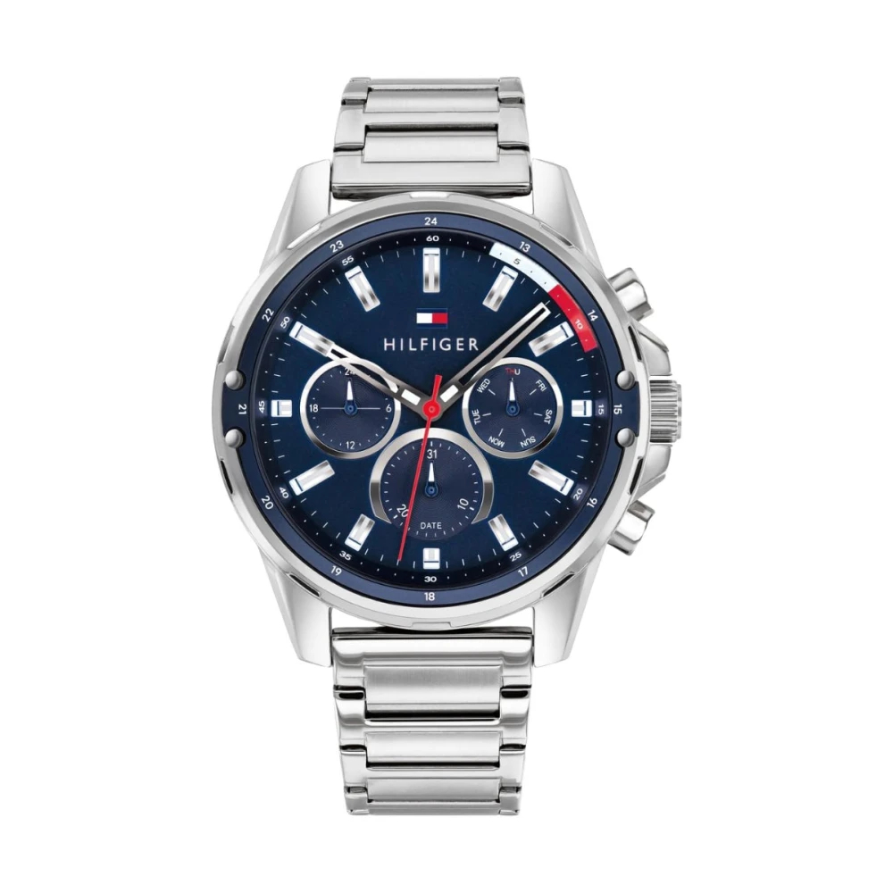 Tommy Hilfiger Herren Silber Uhr Mason 1791788 Quarz, Uhr Ohne Stein - Bild 6
