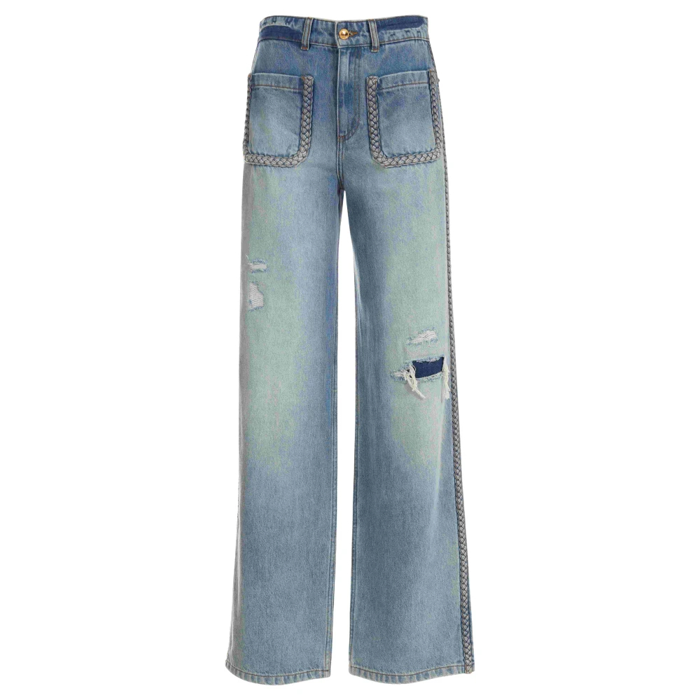 Just Cavalli Damen Blau - 5 Pocket Jeans - Jeans - W24