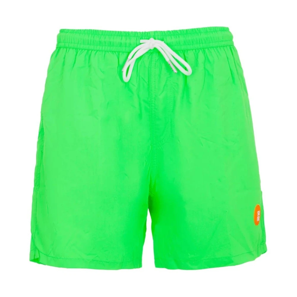 Suns Herren Grün - Schnell Trocknende E Badehose - Swimwear - M