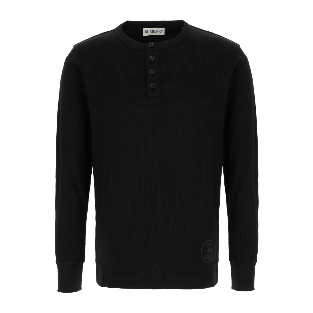 Burberry , Herren, Oberteile, Schwarzk, M - Bild 4