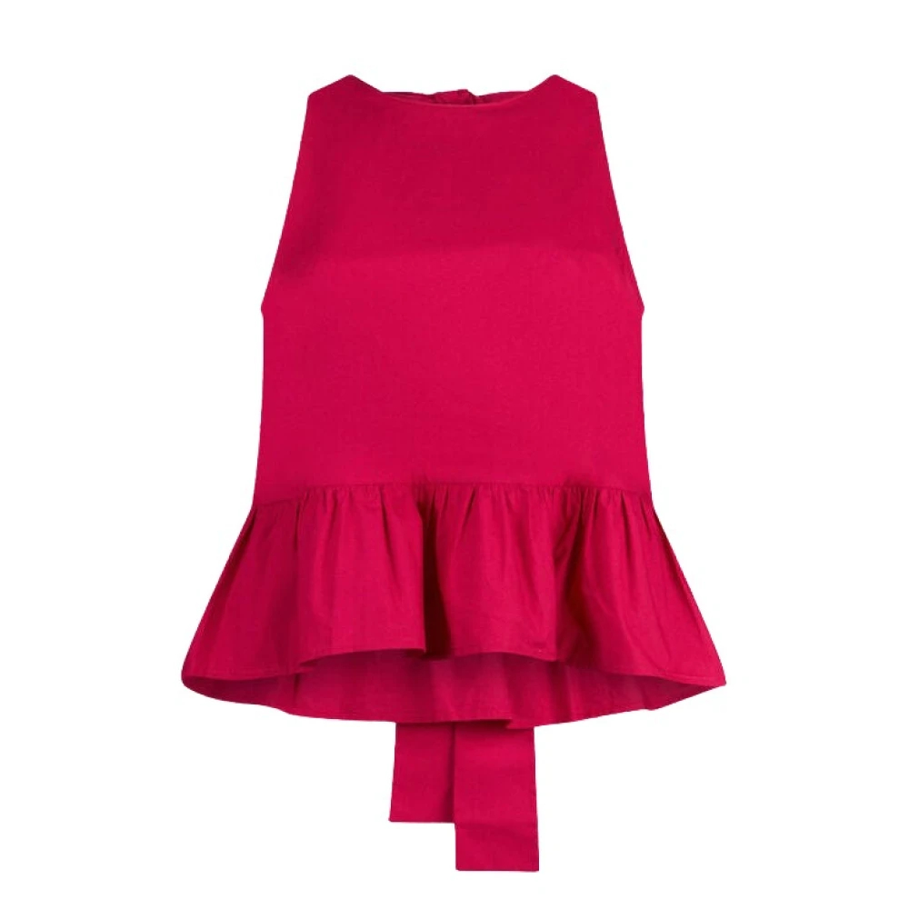 Liu Jo Damen Rosa - Wa6365.2 Ärmelloses Top - Tops - L