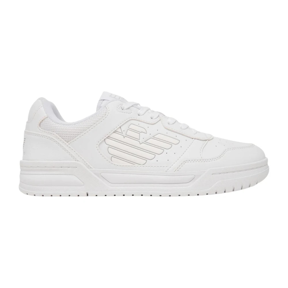 Emporio Armani Ea7 - Low-Top Sneakers - Shoes - Herren - Weiß - 43 1/3 Eu