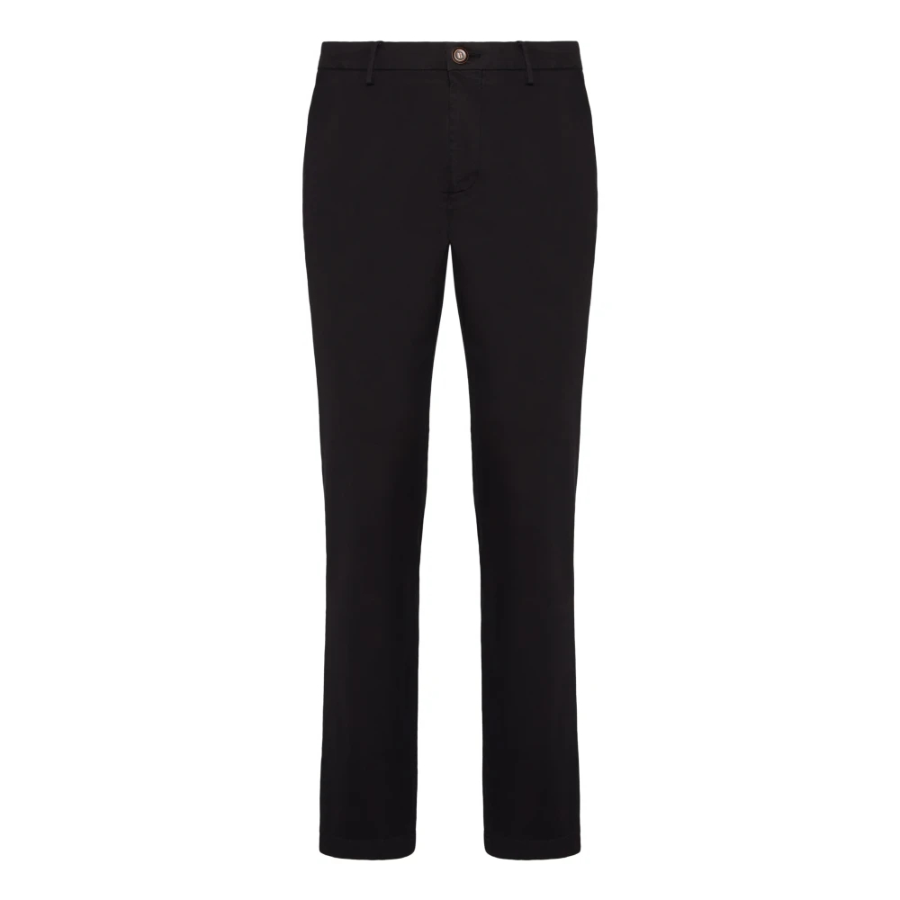 Boggi Milano Herren Blau - Stretch Baumwoll-/Tencel-Hosen - Trousers - W31