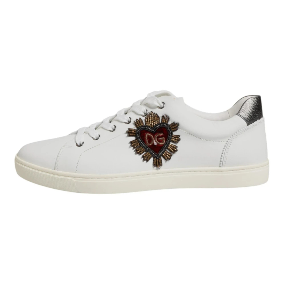 Dolce & Gabbana Herren Weiß - Low Top Sneakers - Shoes - 39 Eu