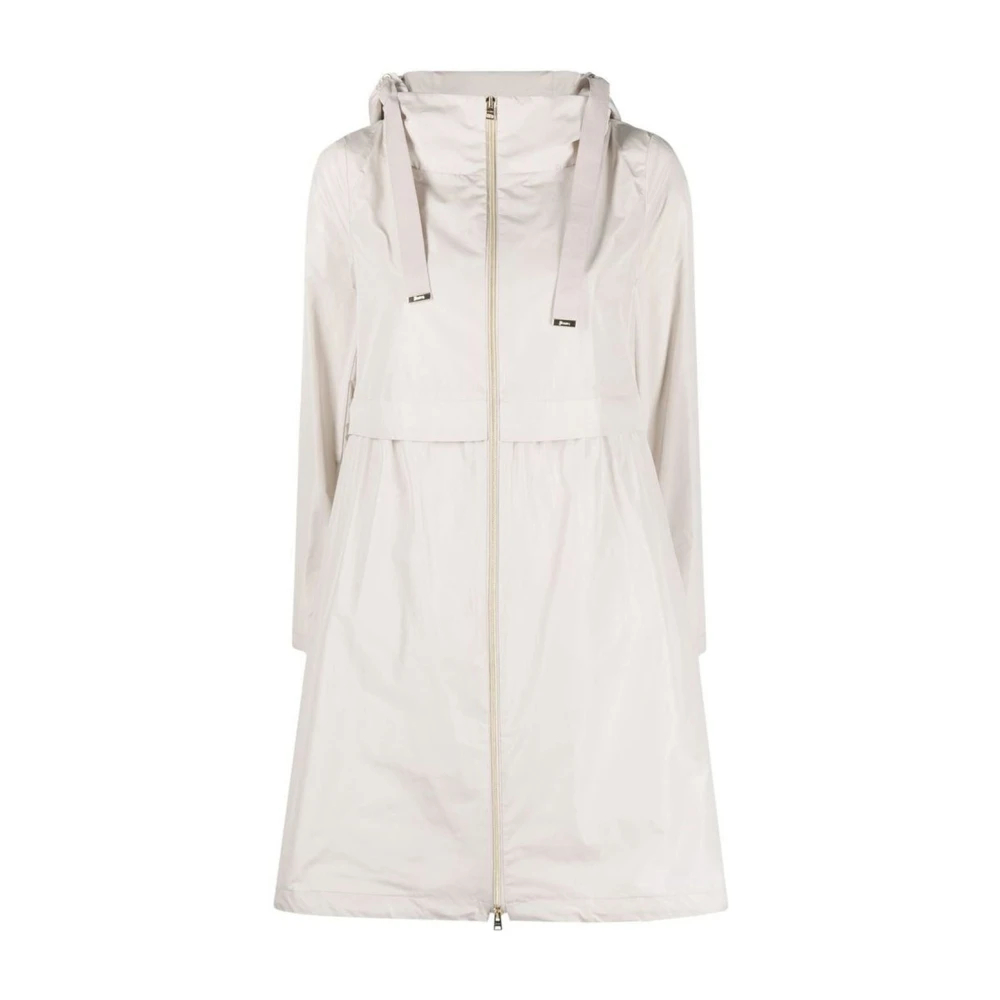 Herno Damen Weiß - Leichter Parka-Mantel - Coats - S