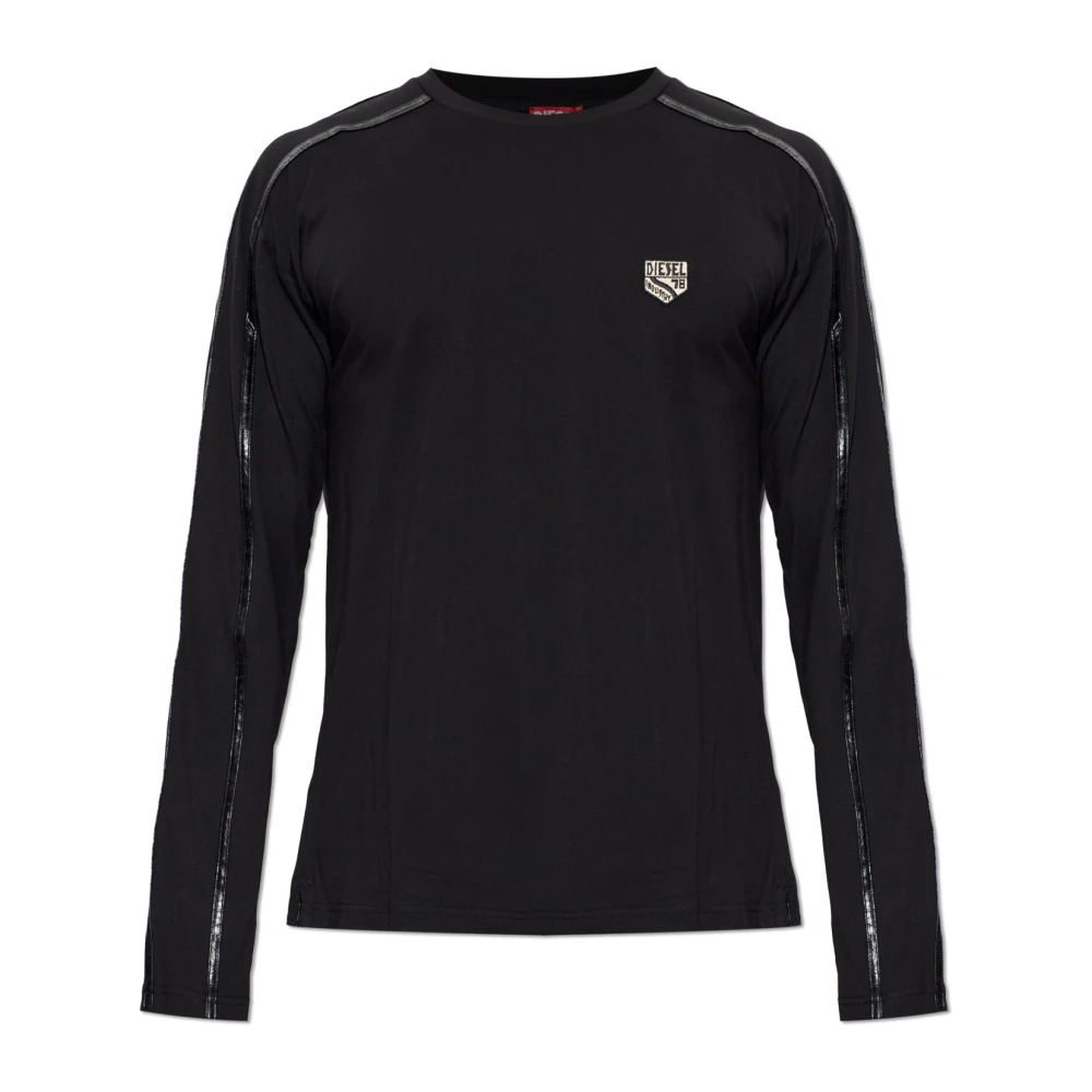 Diesel Herren Schwarz - Long Sleeve Tops - Tops - K - 3XL