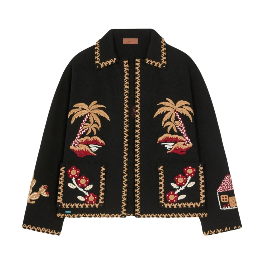 Alanui Bestickte Jacke Remember Me Aus Schurwolle De Größe 34 - MyTheresa - Bild 3