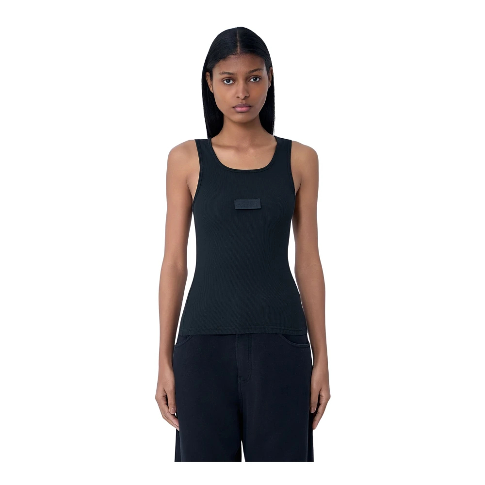 Mm6 Maison Margiela , Damen, Oberteile, Schwarzk, L - Bild 3