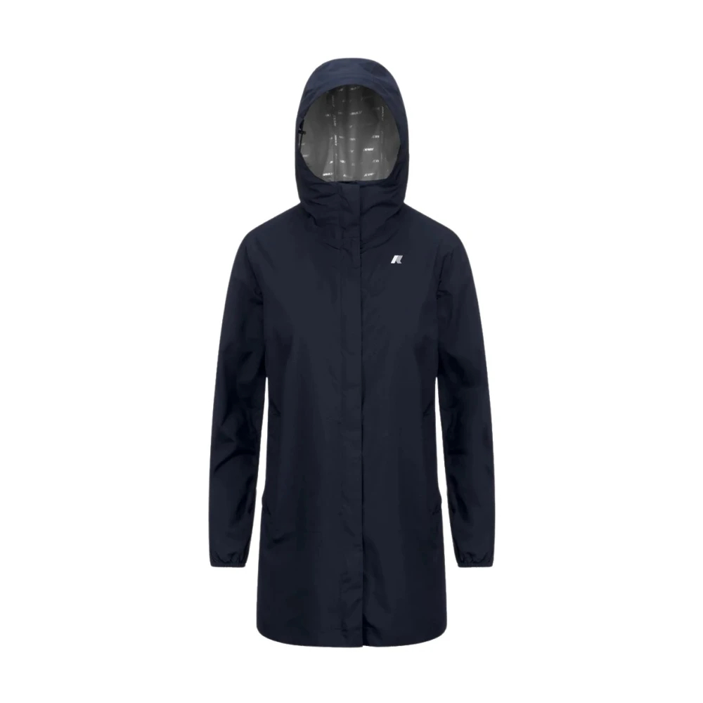 K-Way Damen Blau - Sophie Stretch Dot Parka - Jackets - S