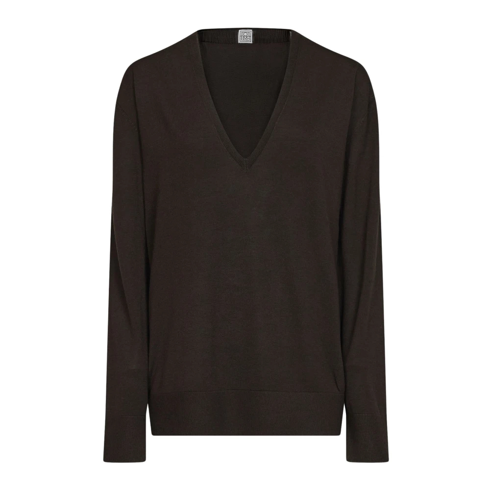 TOTEME | Fondante lyocell and cashmere V-neck sweater | Women | S - Bild 3