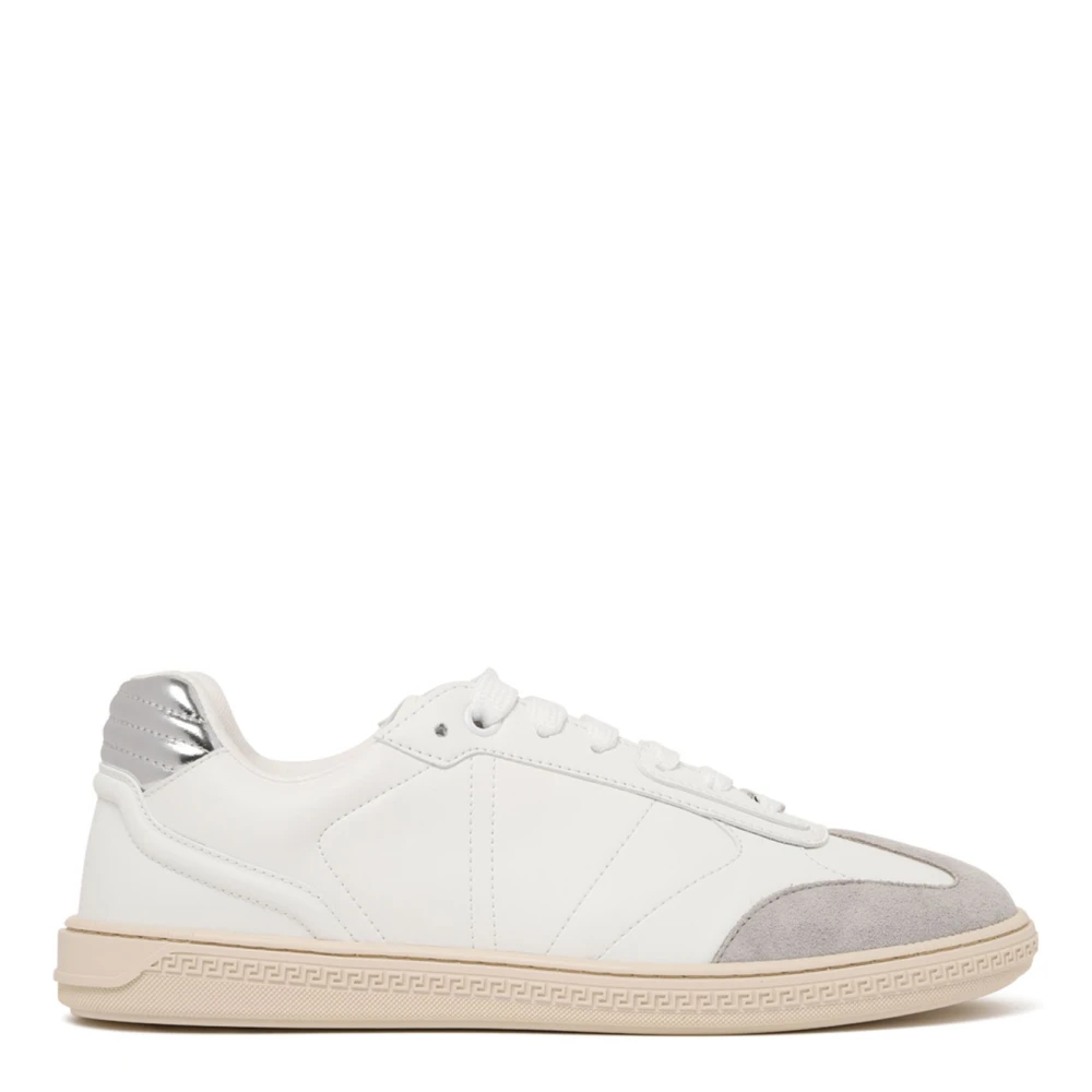 Versace Herren Weiß - Greca Court Sneakers - Shoes - 40 Eu