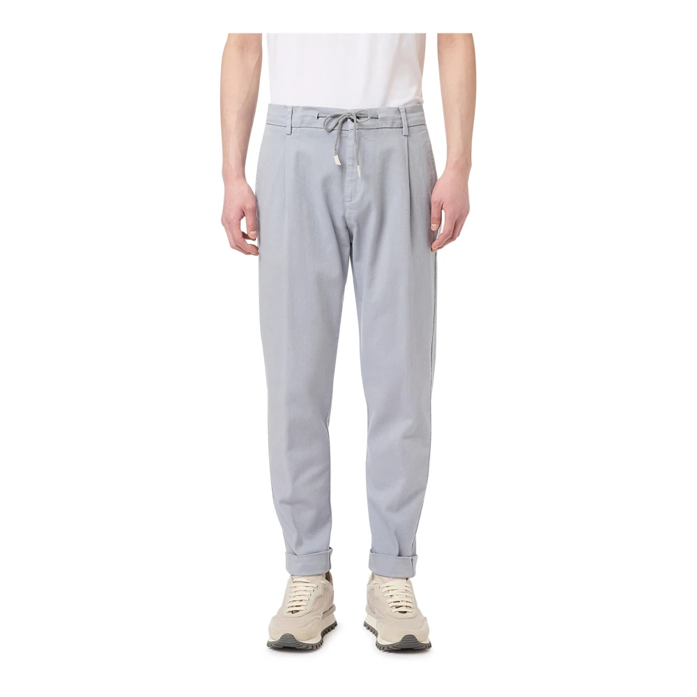 Eleventy Herren Blau - Stretch-Baumwoll-Joggerhose - Trousers - W30