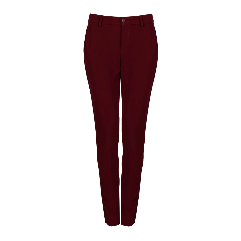 Liu Jo Damen Rot - Schlanke - Elegante Hose - Trousers - S