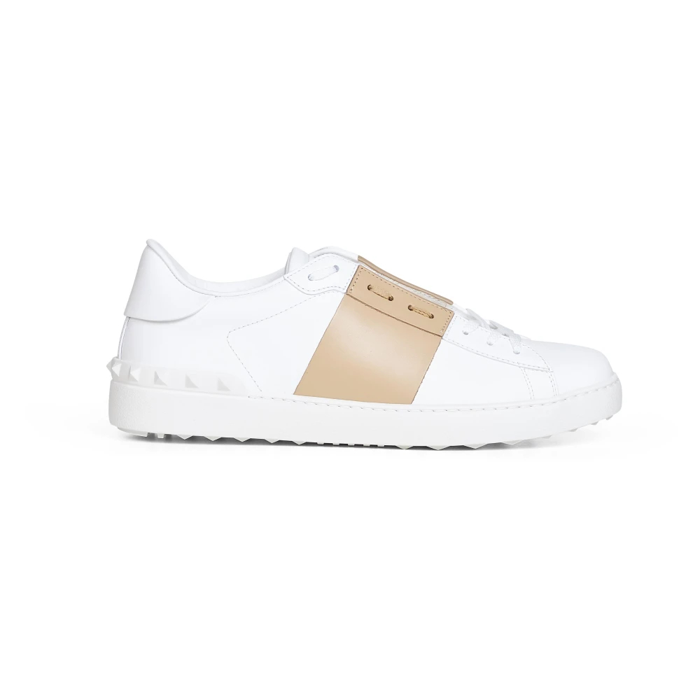 Valentino Garavani - Kalbsleder Open Sneaker - Shoes - Herren - Weiß - 45 Eu