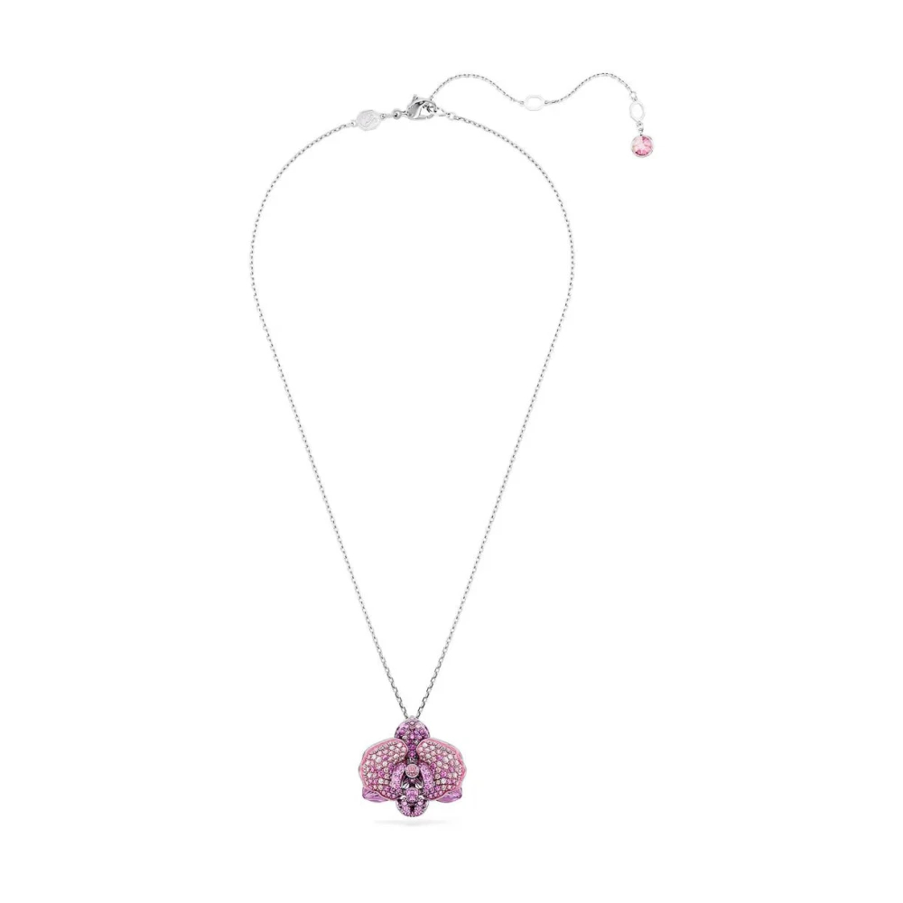 Swarovski Damen Rosa - Halskette Mit Anhänger - Accessories - One Size
