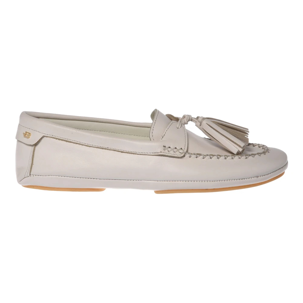 Baldinini Damen Beige - Leather Loafer - Shoes - 39 Eu
