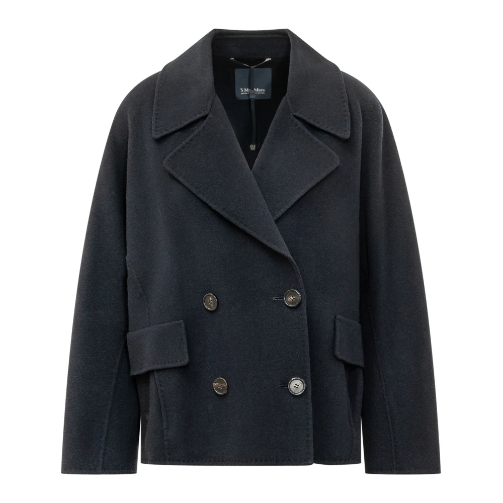 Max Mara - Smmadele Mantel - Coats - Damen - Blau - M