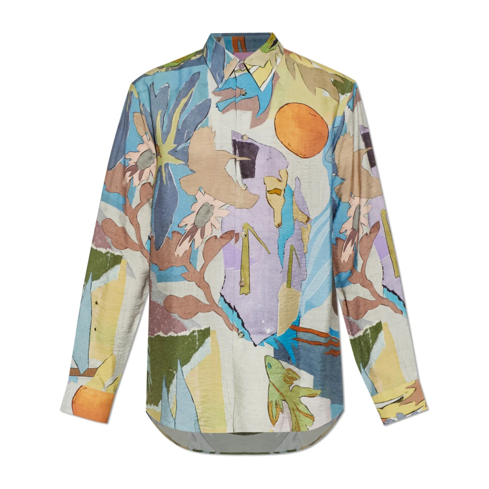 Paul Smith Herren Multicolor - Gemustertes Hemd - Shirts - Mehrfarbig - 2XL