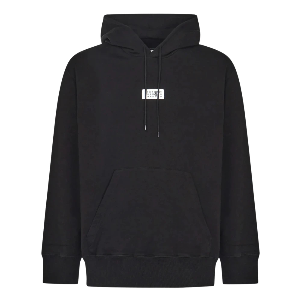 Mm6 Maison Margiela - Stylischer Sweatshirt Nero Aw25 - Sweatshirts & Hoodies - Herren - Schwarzk - S - Bild 4