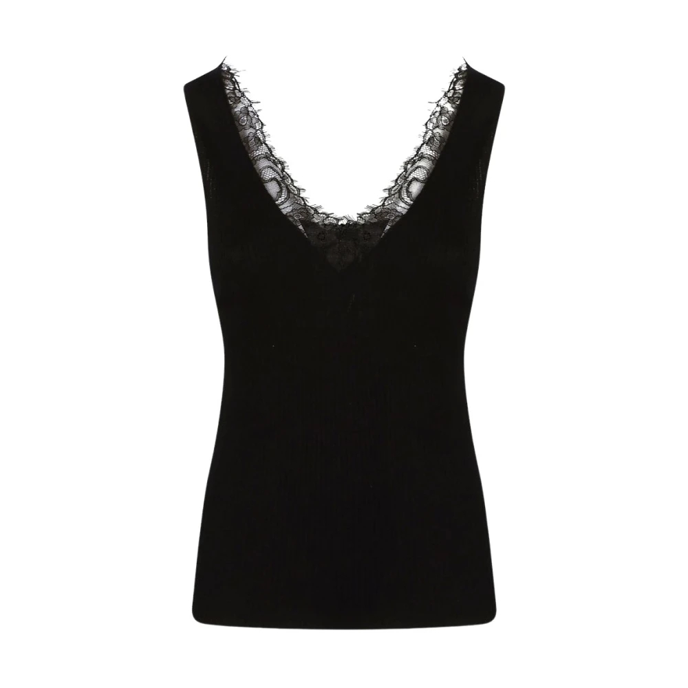 Pinko - Ärmelloses Top - Tops - Damen - Schwarzk - Xs