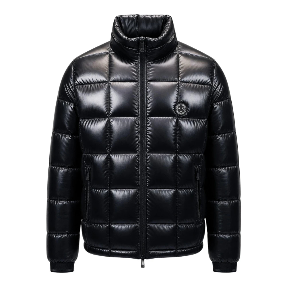Armani Exchange - Gesteppte Pufferjacke - Jackets - Herren - Schwarzk - Xl