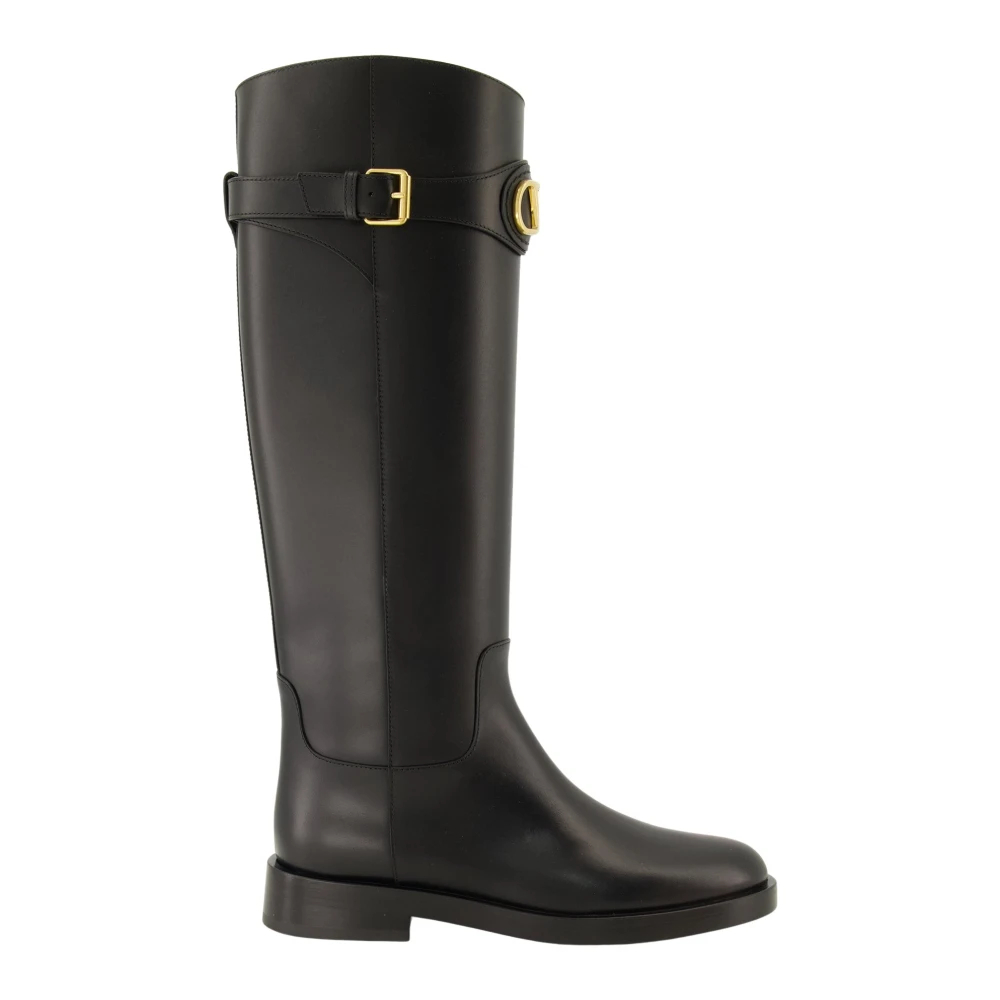 Valentino Garavani - Vlogo Boots - Shoes - Damen - Schwarzk - 36 Eu