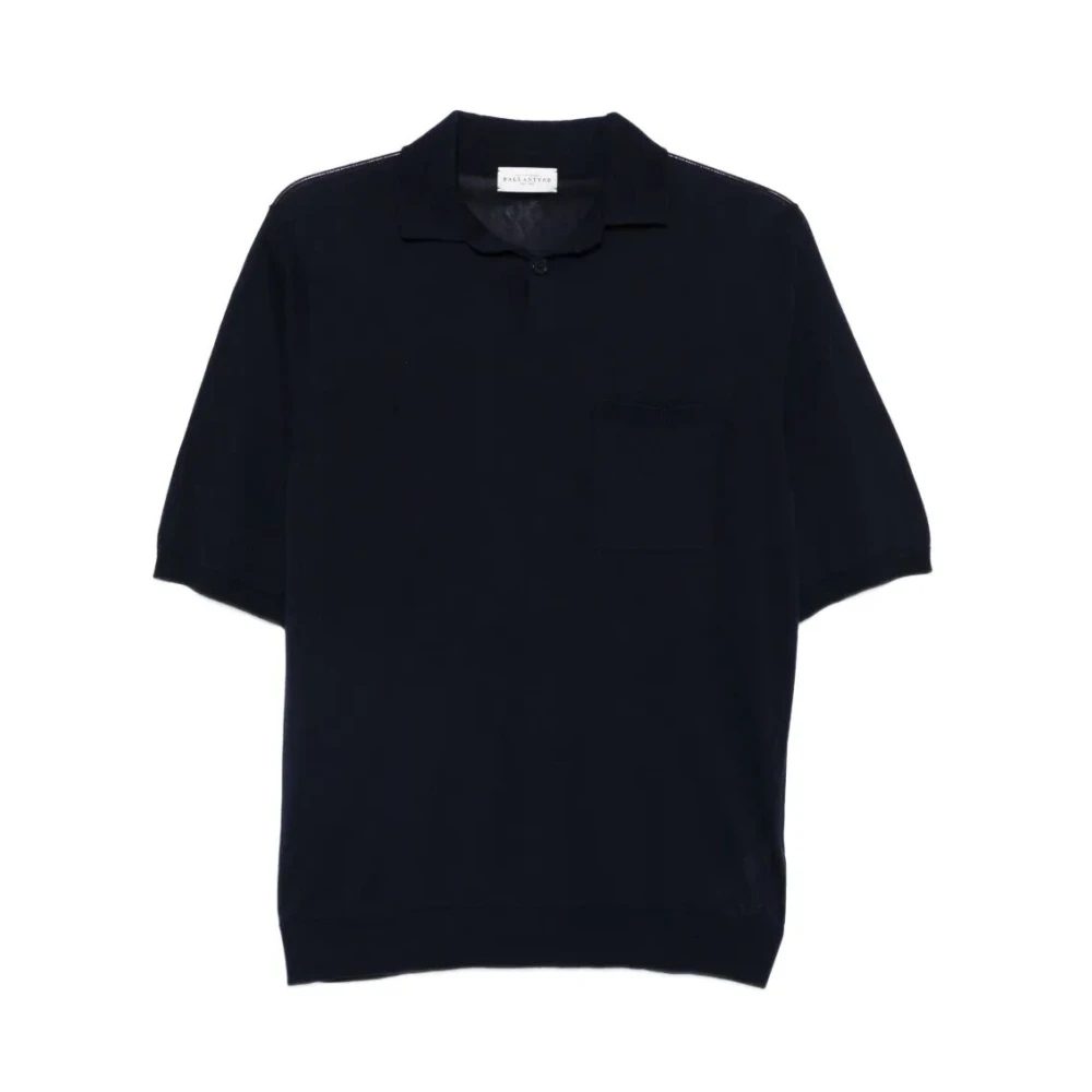 Ballantyne Herren Blau - Pocket Polo - Tops - M