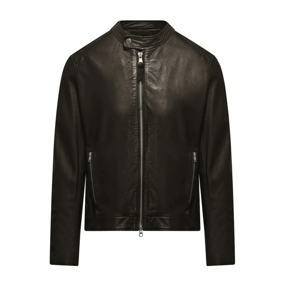 Bomboogie Herren Braun - Leather Jackets - Jackets - S