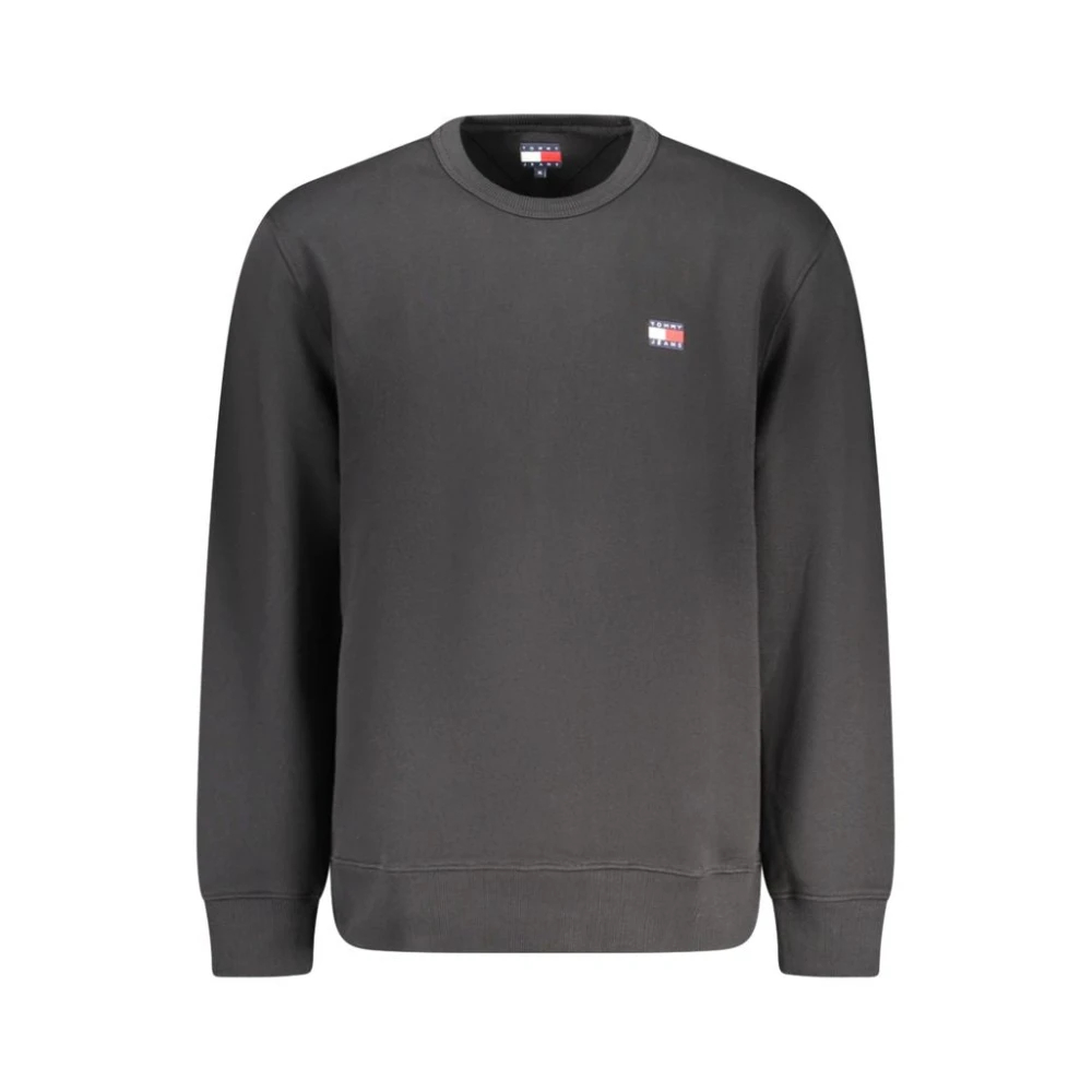 Tommy Jeans, Herren, Pullover, Tjm Reg Badge Crew Ext, Schwarz, (XL) - Bild 4