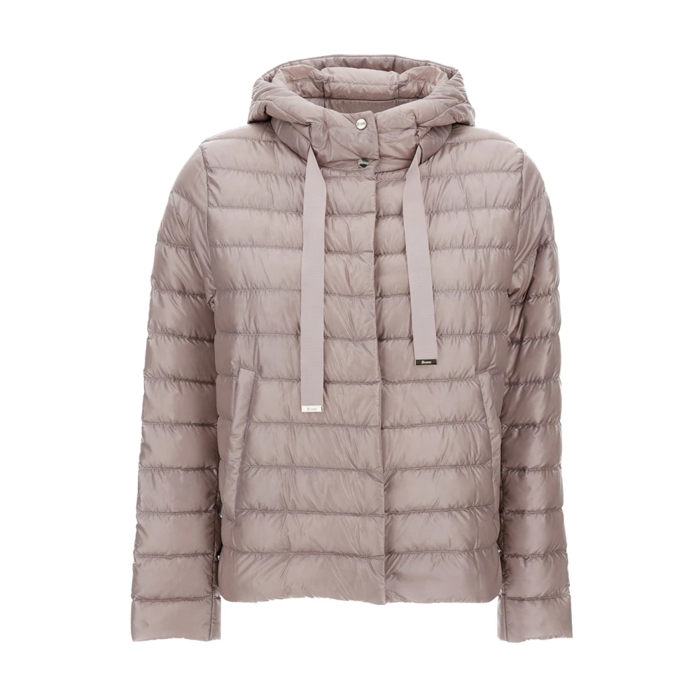 Herno Damen Rosa - Gesteppte Daunenjacke - Jackets - M