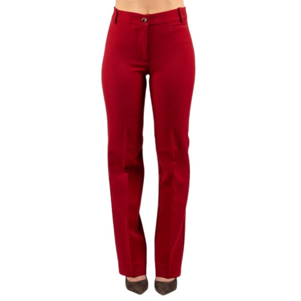 Pinko - Protea Hose - Trousers - Damen - Rot - Xl