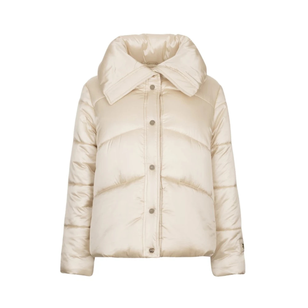 Liu Jo Damen Beige - Gesteppte Pufferjacke - Jackets - L