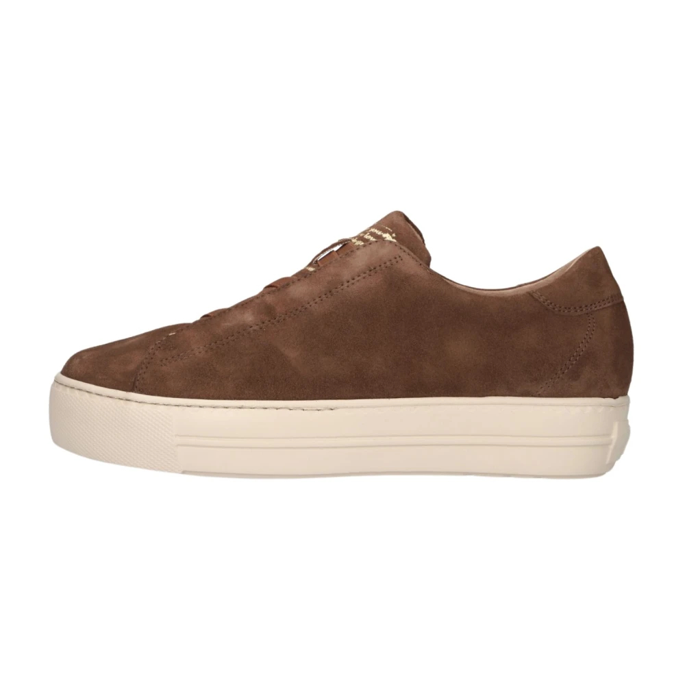 Paul Green Braun Sneaker - Gr. 38 - Echt Leder - Bild 5