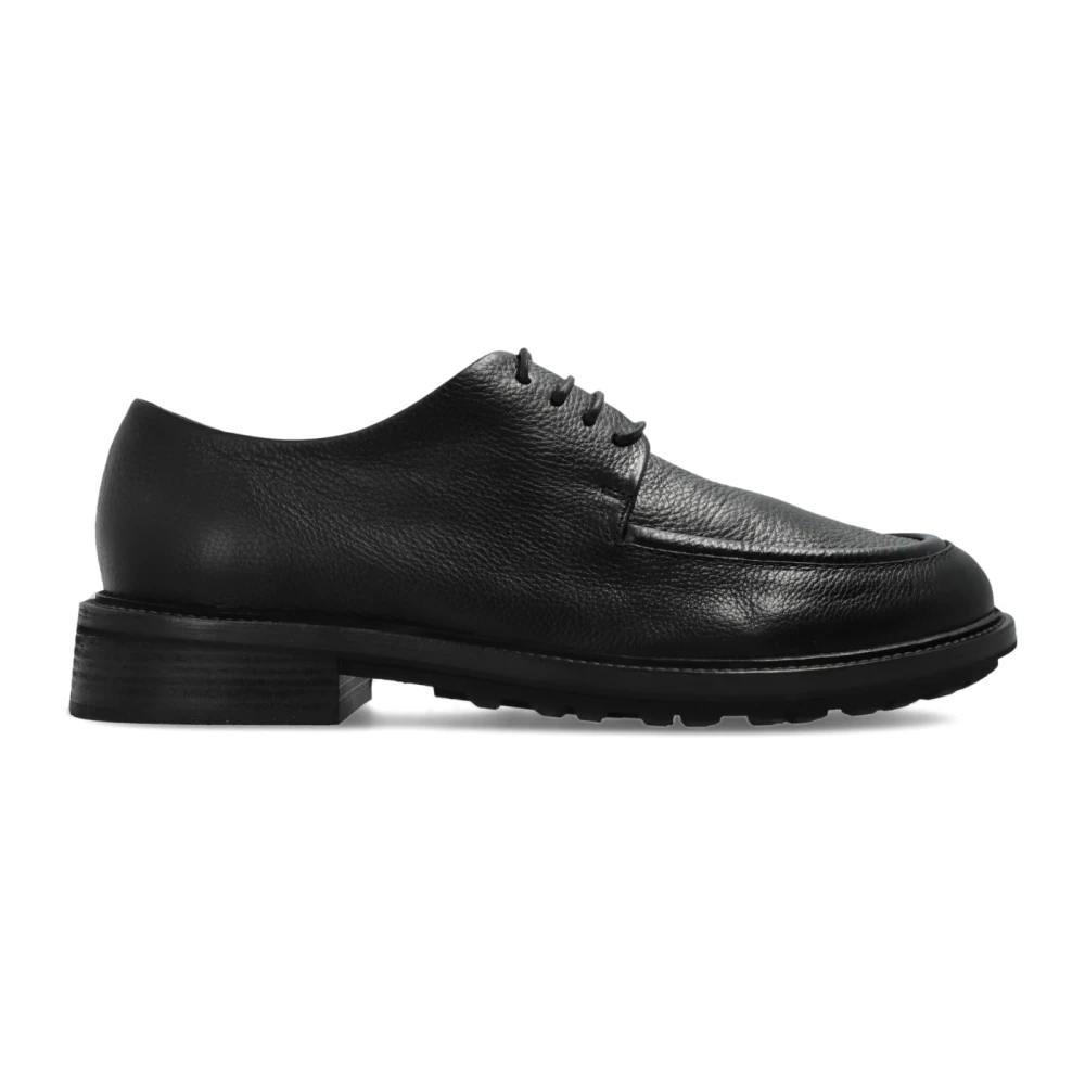 Marsell Herren Schwarz - Gruboot Lederschuhe - Shoes - K - 45 Eu