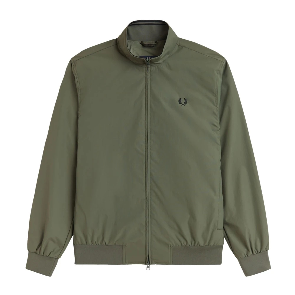 Fred Perry Herren Grün Jacken Mikrofaser - Bild 6