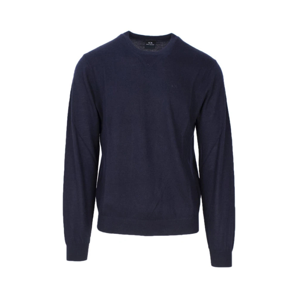Armani Exchange - Pullover-Sweater - Knitwear - Herren - Blau - M - Bild 12