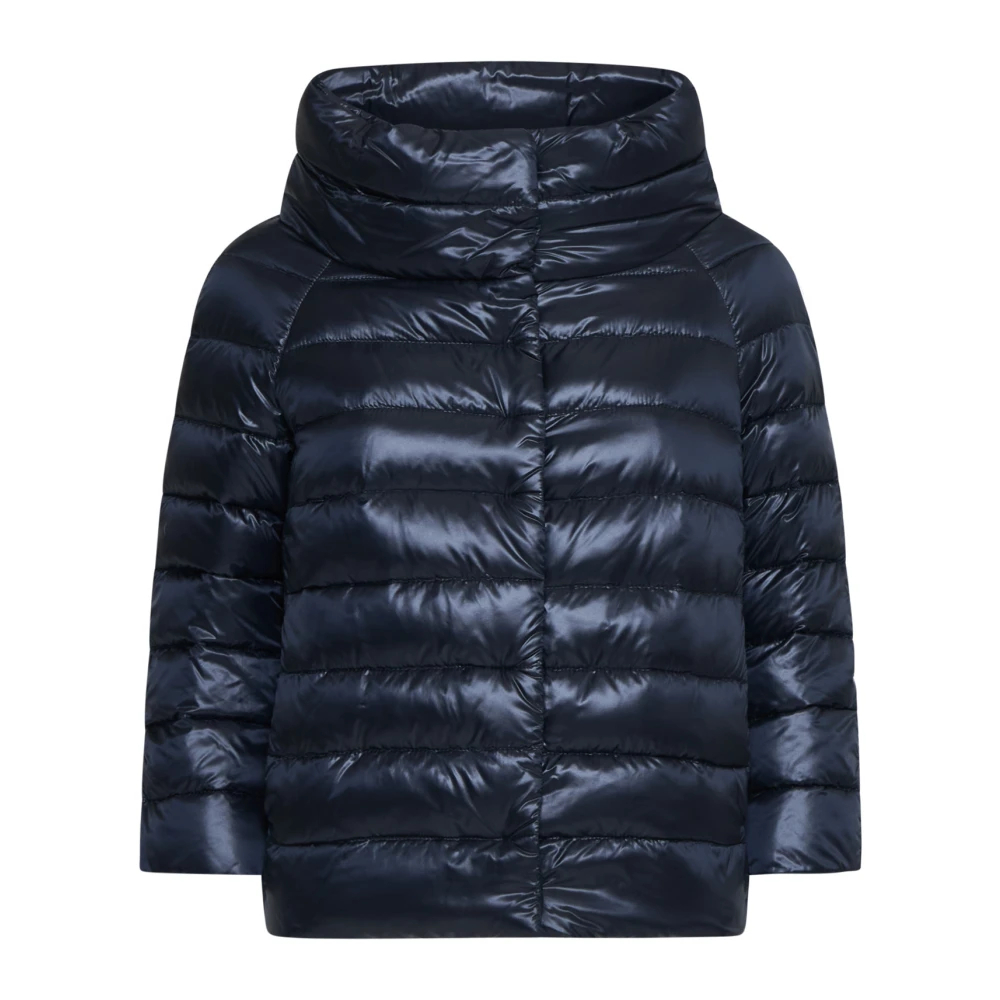 Herno Damen Blau - E Steppdaunenjacke - Jackets - Xs