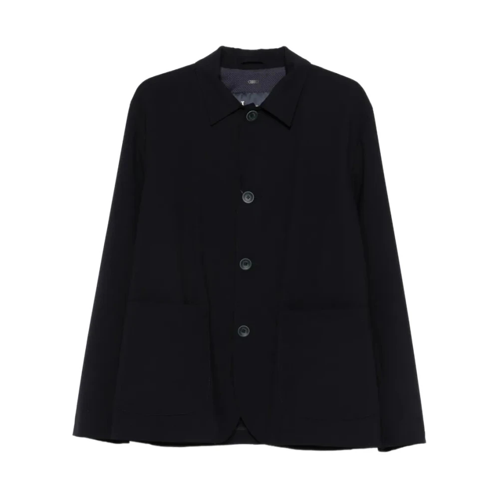 Herno Herren Schwarz - Woven Jacket - Jackets - K - Xl