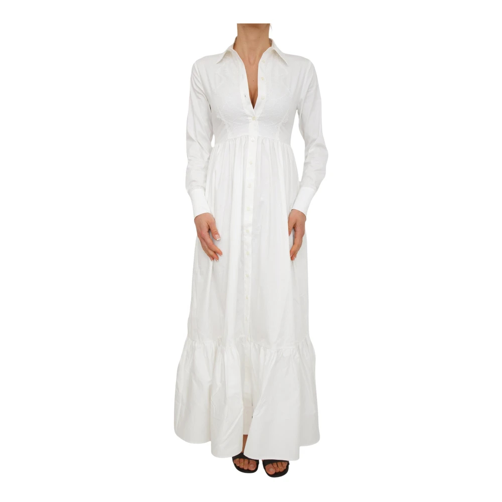 Blugirl Damen Weiß - Gret Dress - Dresses - Xs