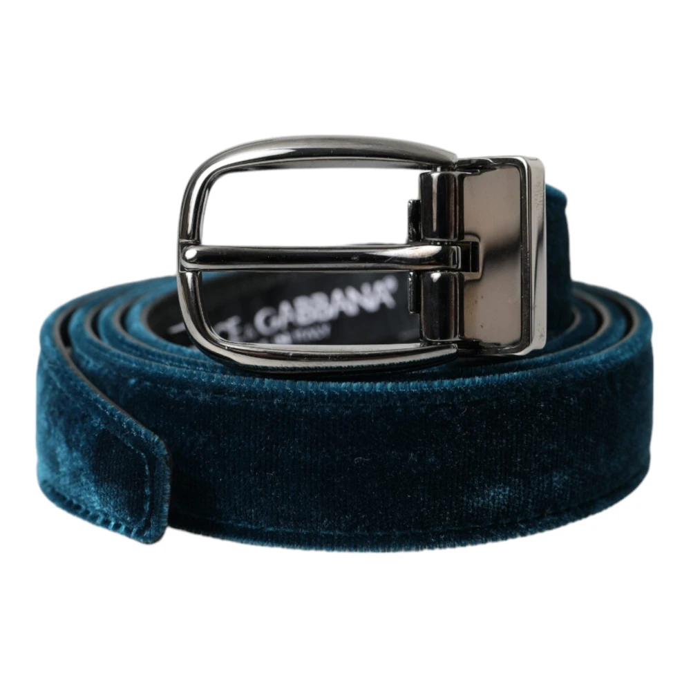 Dolce & Gabbana Herren Blau - Wunderschöner Gürtel - Accessories - One Size