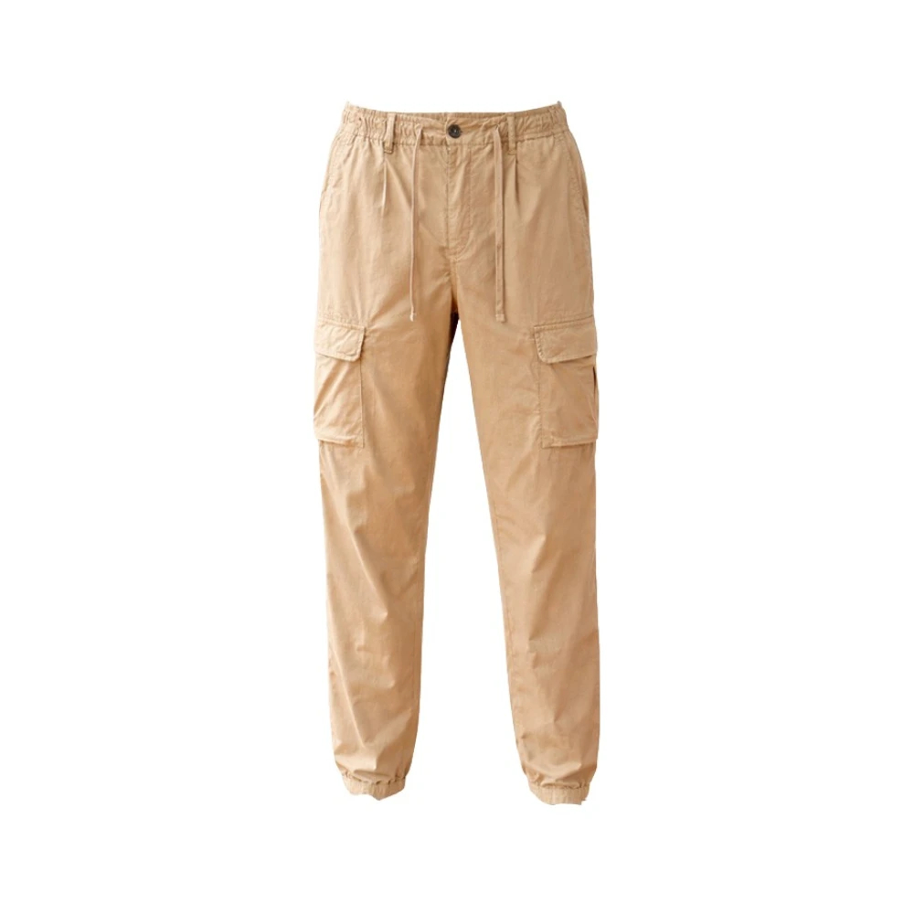 40Weft Herren Beige - Tapered Hosen - Trousers - M