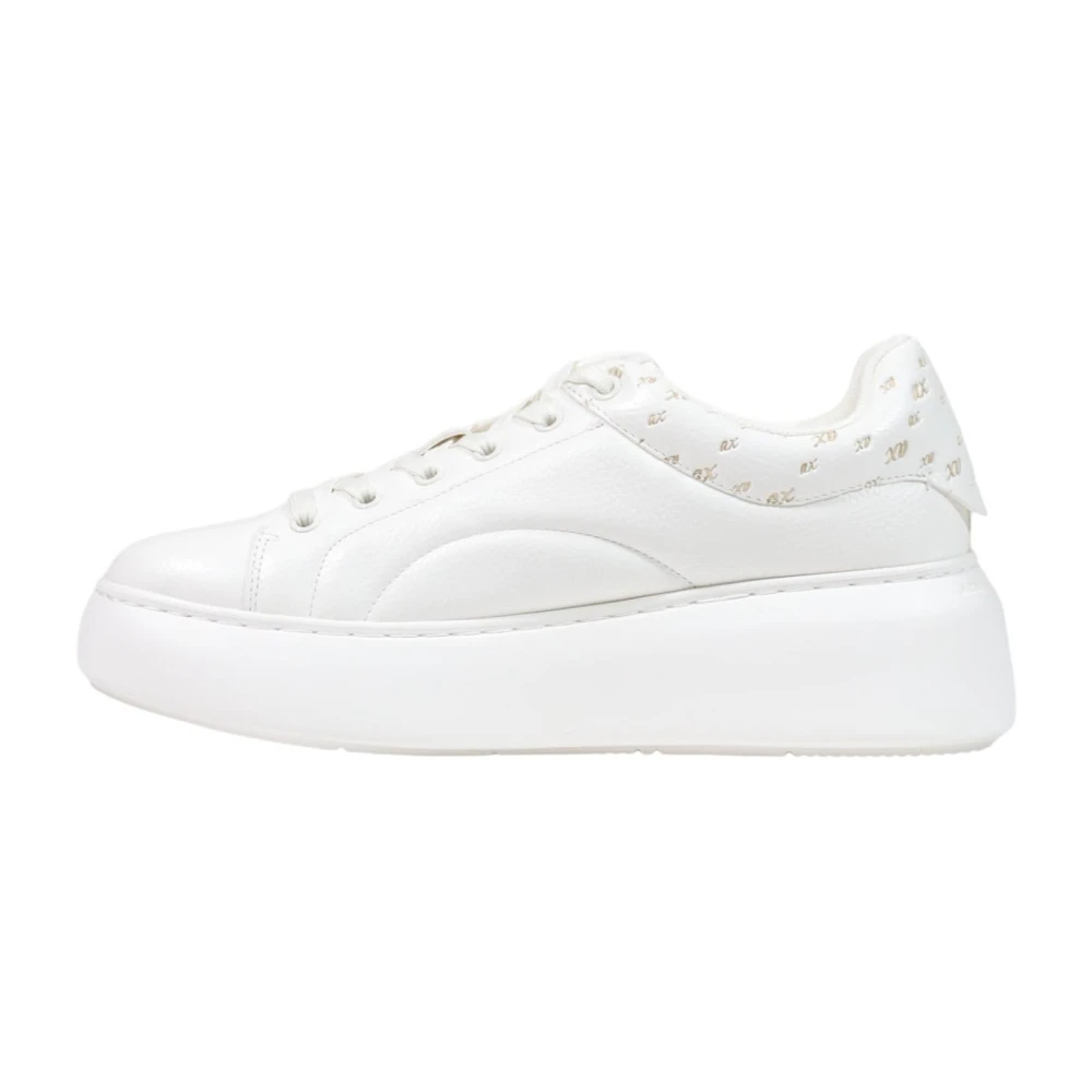 Armani Exchange - Plateau-Sneaker - Shoes - Damen - Weiß - 39 Eu