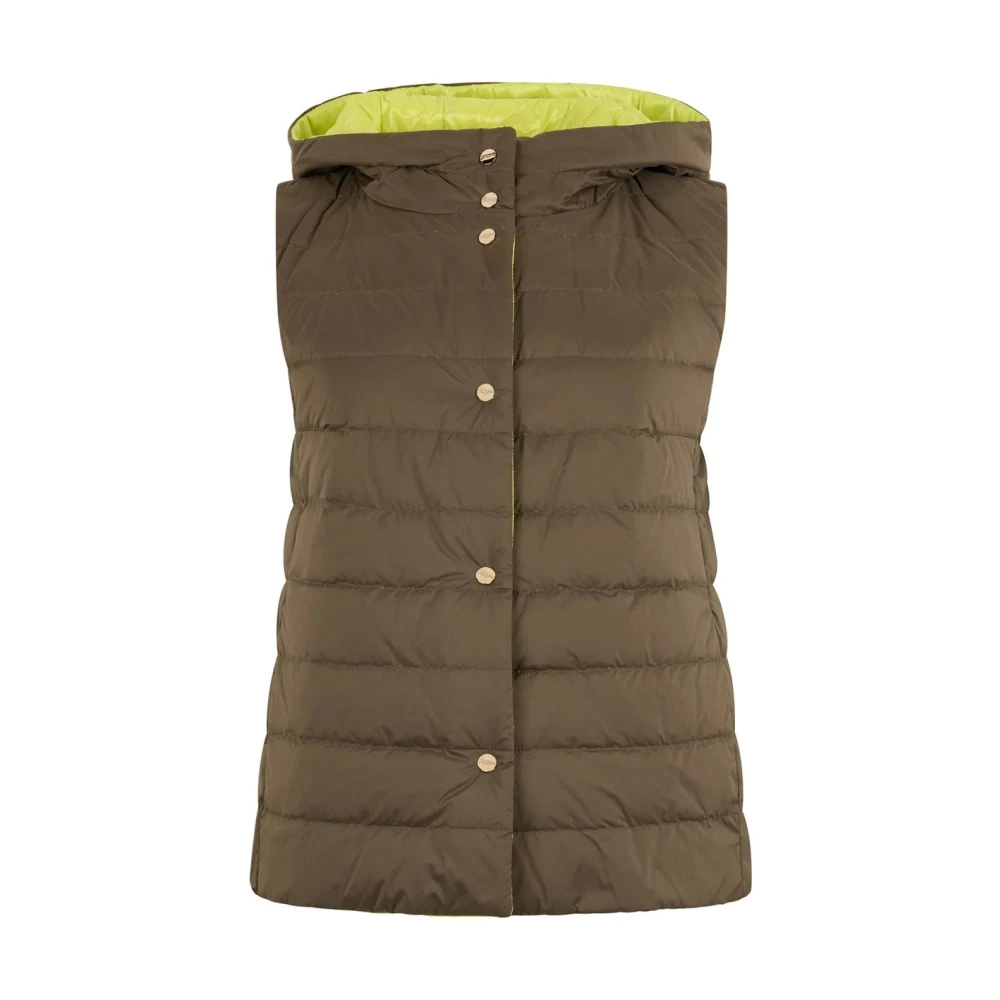 Herno Damen Grün - Wende-Steppweste - Jackets - L